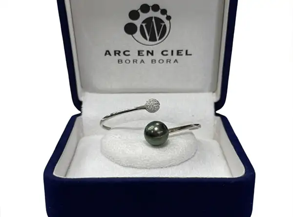 Bracelets en perles de Tahiti Arc en Ciel Bora Bora — vue 41