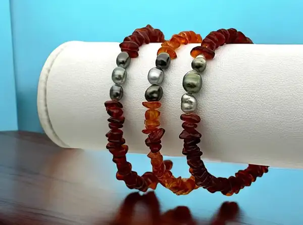 Bijoux en keshis de Tahiti Arc en Ciel Bora Bora — vue 11