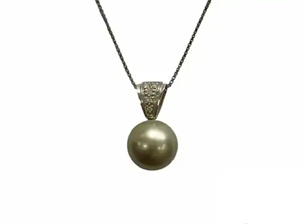 Pendentifs en perles de Tahiti Arc en Ciel Bora Bora — vue 21