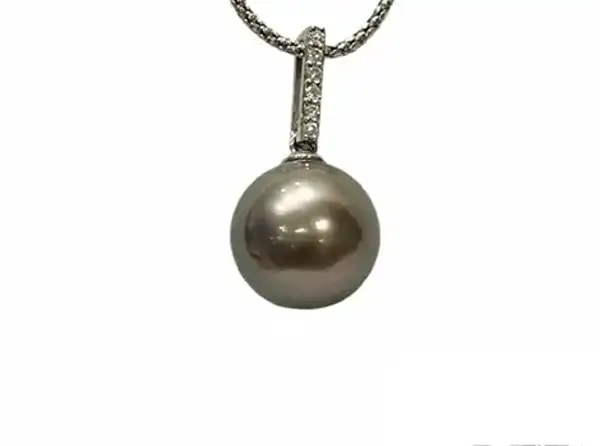Pendentifs en perles de Tahiti Arc en Ciel Bora Bora — vue 32