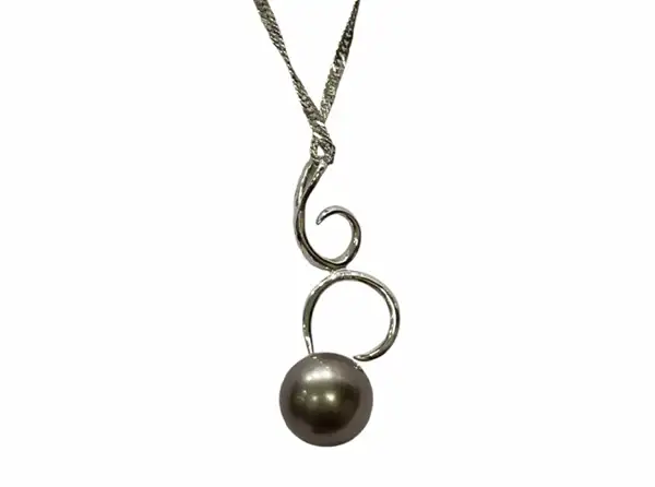 Pendentifs en perles de Tahiti Arc en Ciel Bora Bora — vue 38