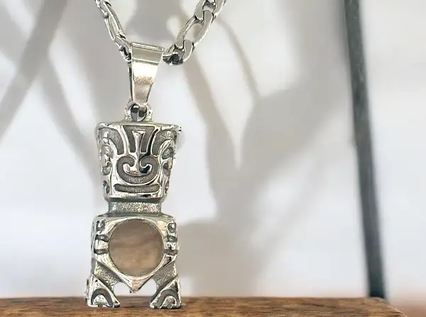 Pendentifs homme en perles de Tahiti Arc en Ciel Bora Bora — vue 43