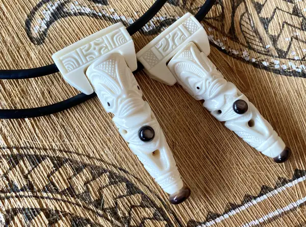 Pendentifs homme en perles de Tahiti Arc en Ciel Bora Bora — vue 13
