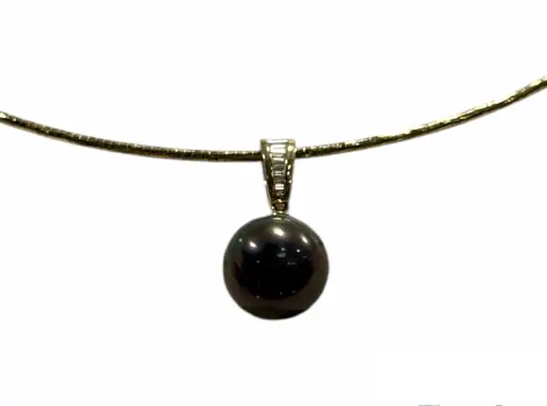 Pendentifs en perles de Tahiti Arc en Ciel Bora Bora — vue 82
