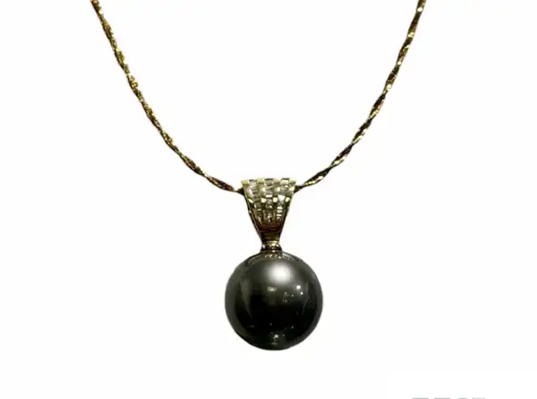 Pendentifs en perles de Tahiti Arc en Ciel Bora Bora — vue 69