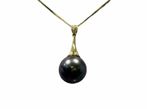 Pendentifs en perles de Tahiti Arc en Ciel Bora Bora — vue 81