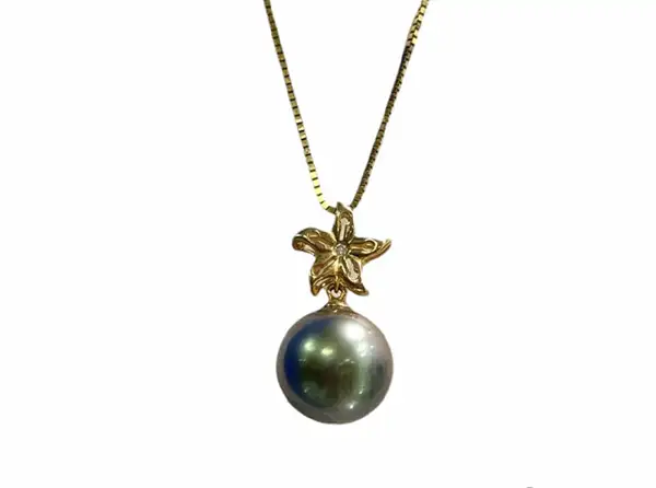 Pendentifs en perles de Tahiti Arc en Ciel Bora Bora — vue 84