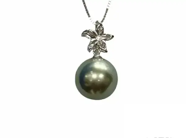 Pendentifs en perles de Tahiti Arc en Ciel Bora Bora — vue 9
